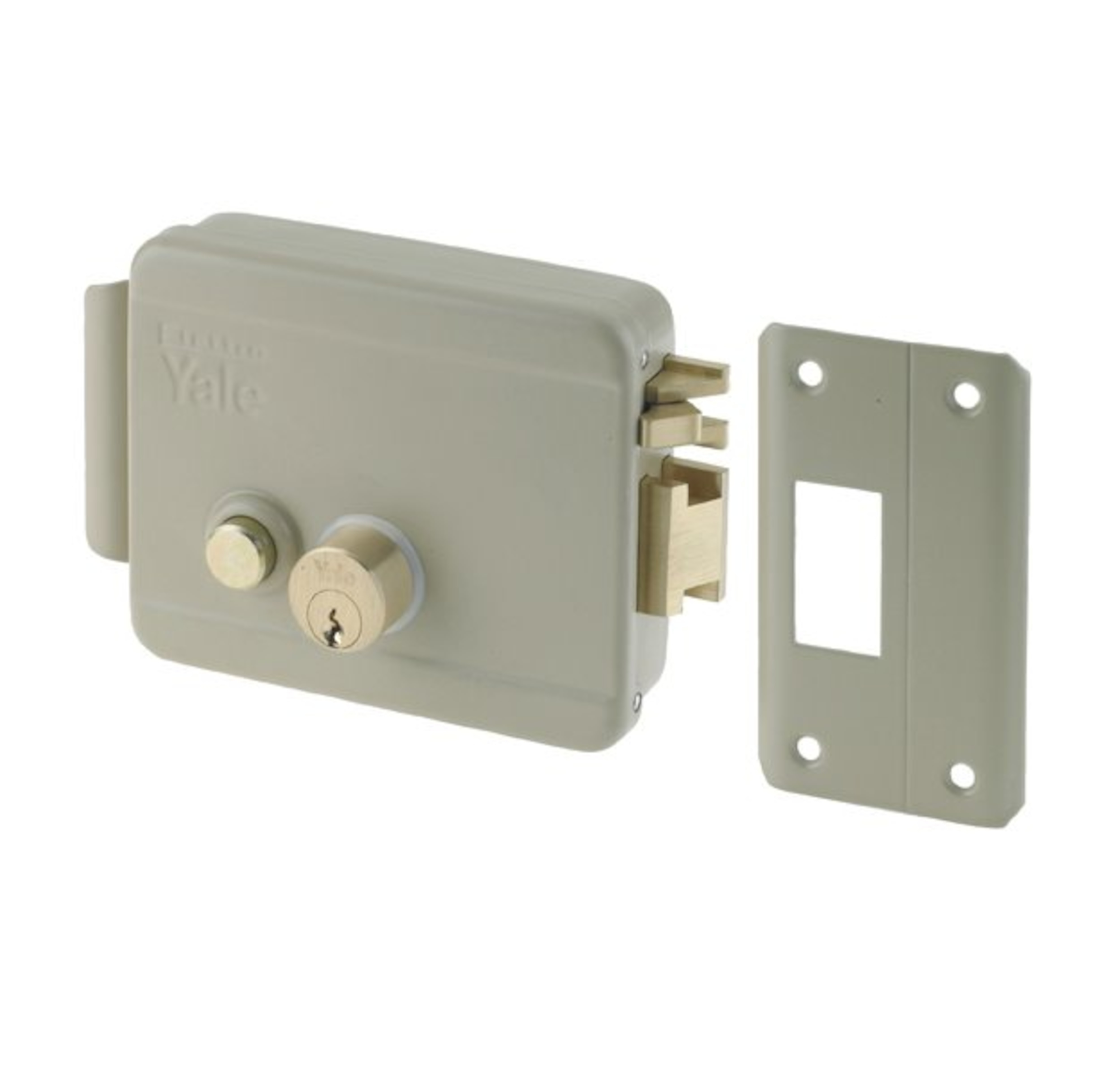 67890 Electric rim locks with reversed latch for external doors | Yale