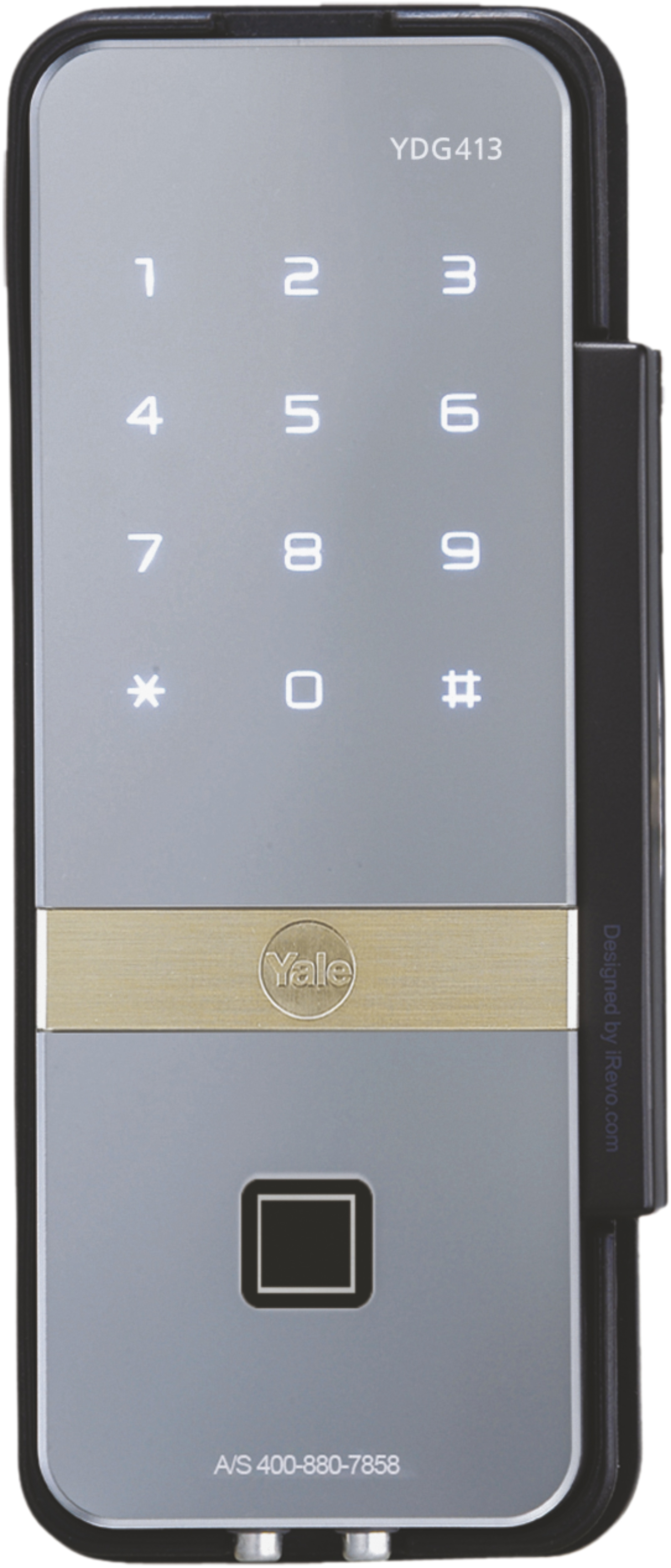 YDG413A Glass Door Lock | Glass door lock | Smart door lock | smart ...